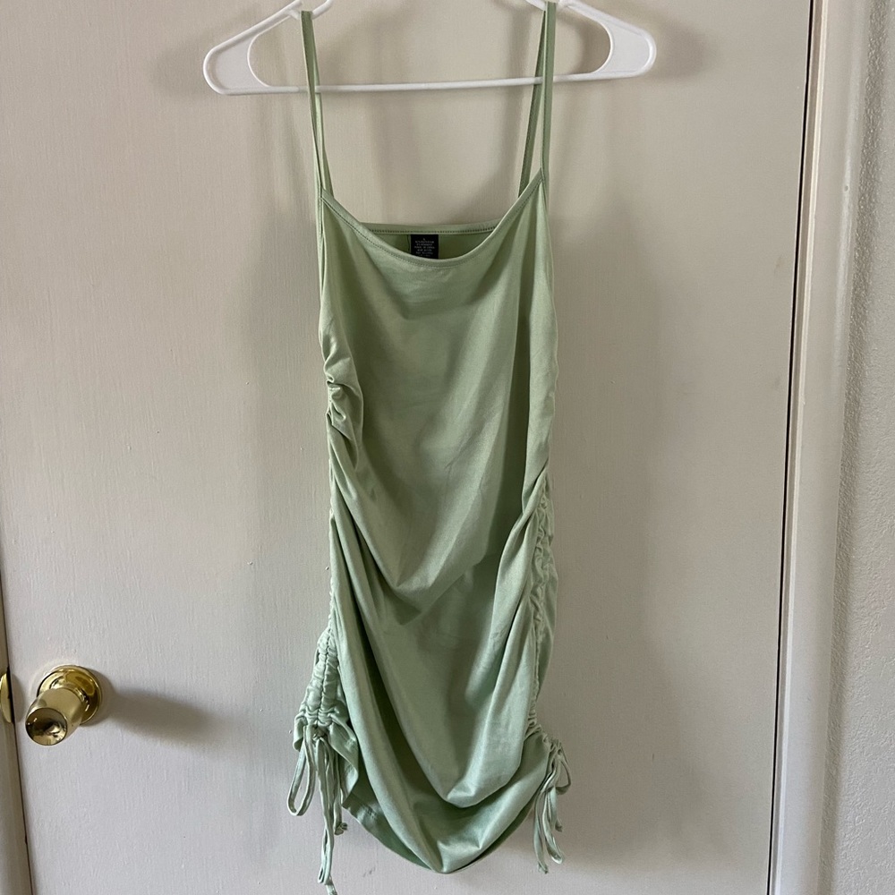 Light green dress